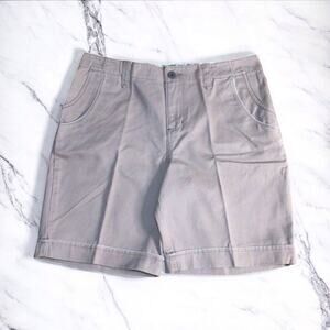 Sonoma Life+ Style Women's Size 12 Cuffed Shorts Casual Outdoor 100% Cotton